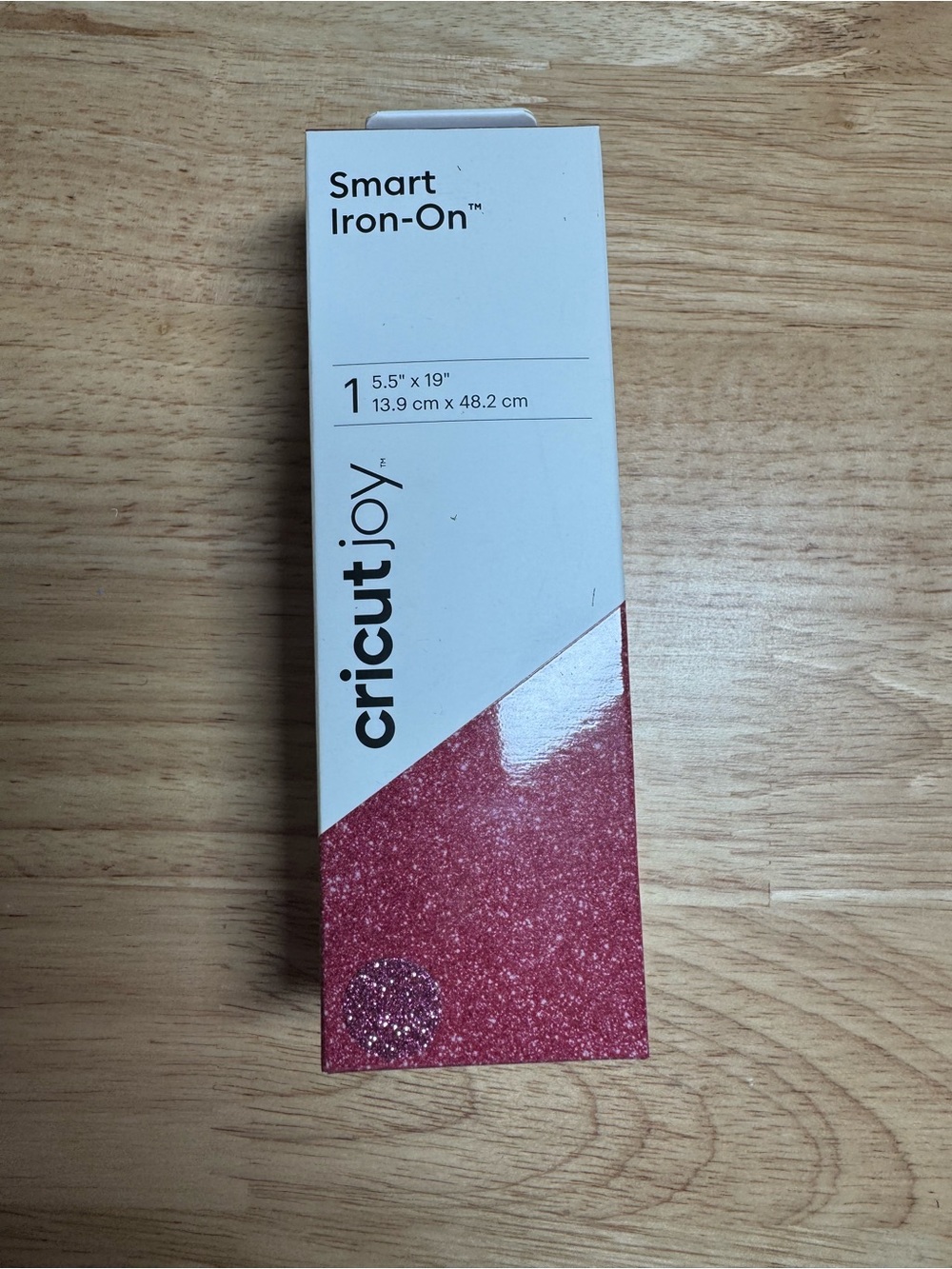 Cricut Joy Smart Iron-On in Pink Glitter